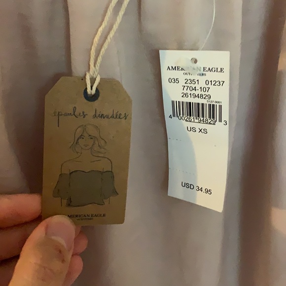 Off Shoulder Satiny Top - Picture 2 of 2